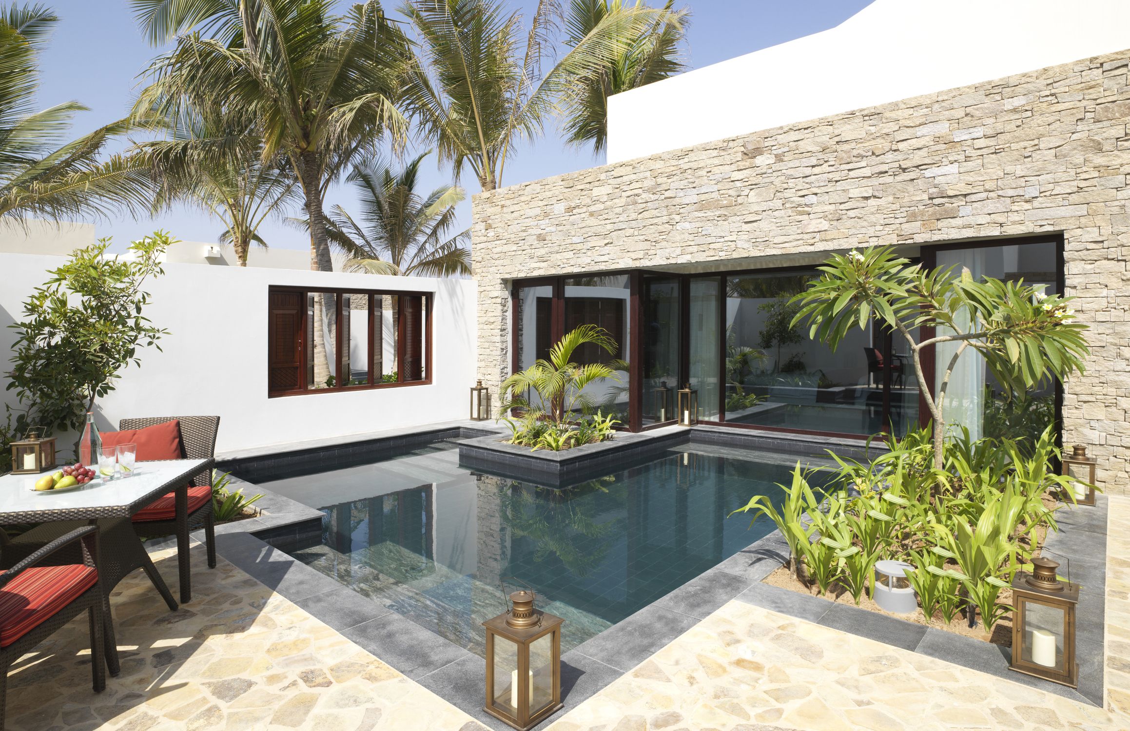 One Bedroom Pool Villa (Garten-, Lagunen- oder Strandblick)