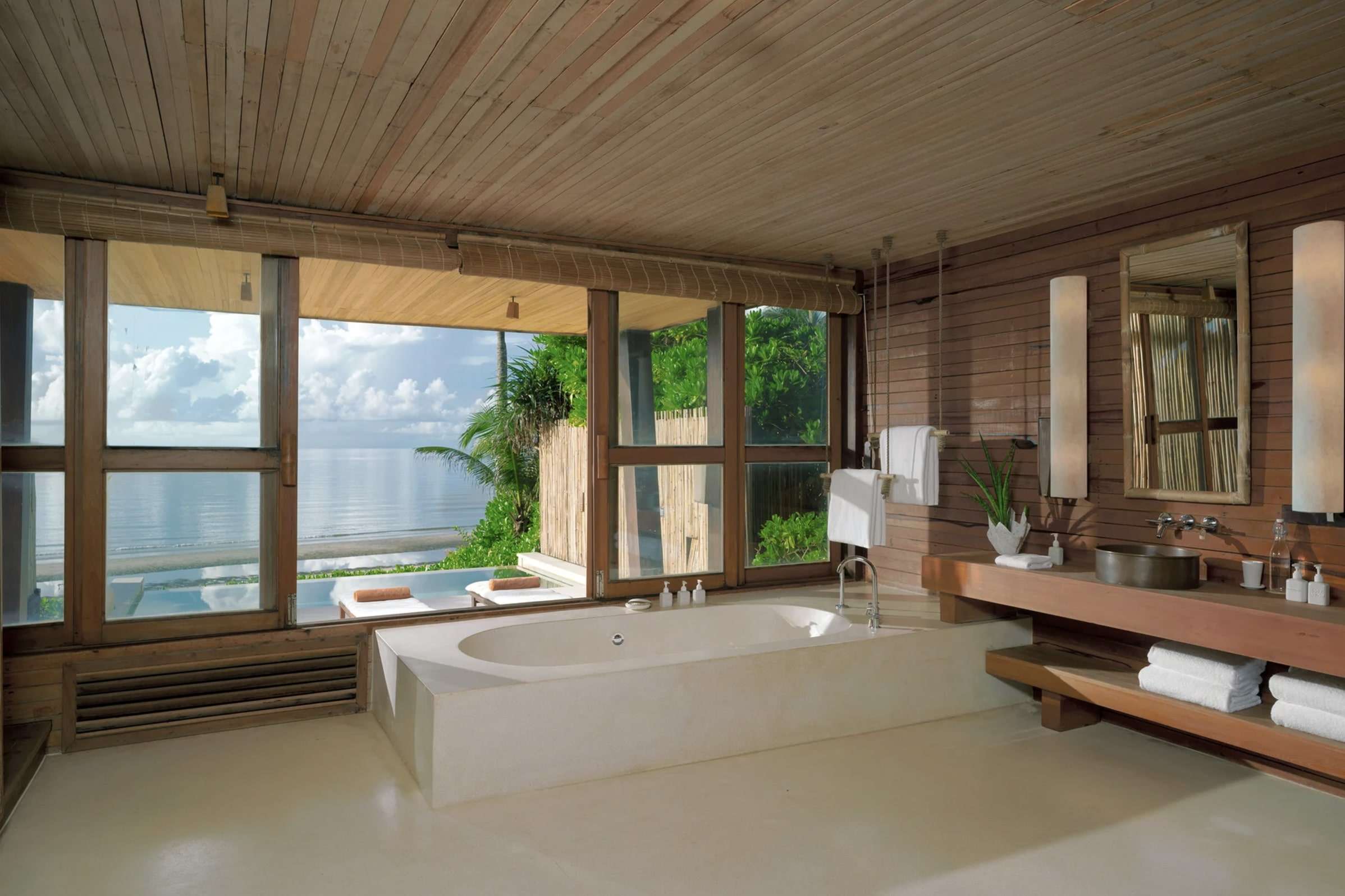 Beachfront Duplex Pool Villa
