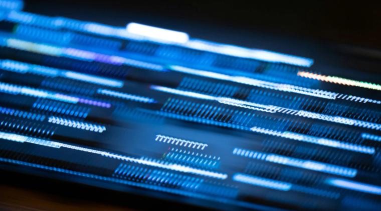 Abstract visualisation of layered data pipelines representing Bronze, Silver and Gold stages
