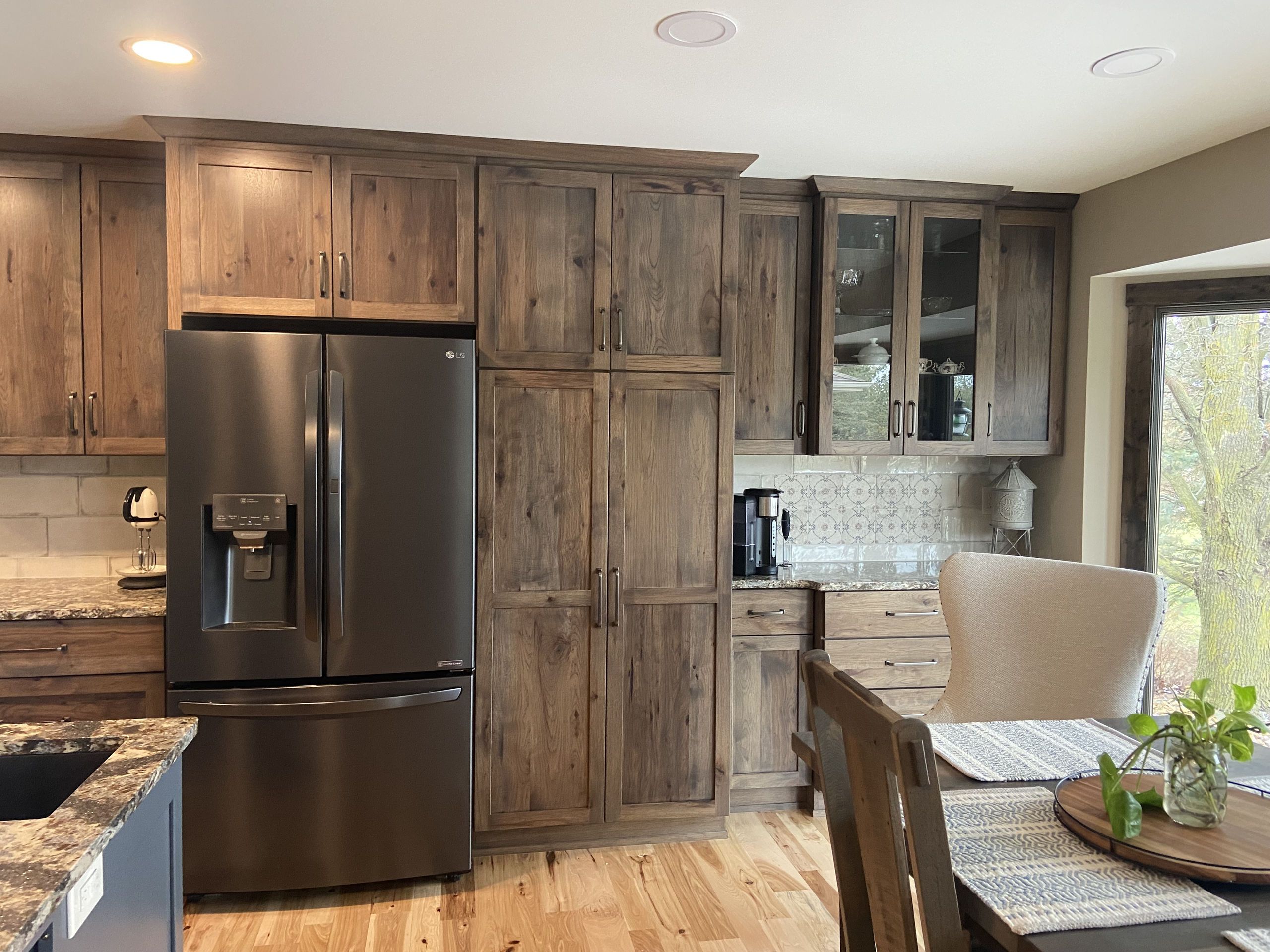 K37 Hickory Kitchen | D.L. Miller Woodworking
