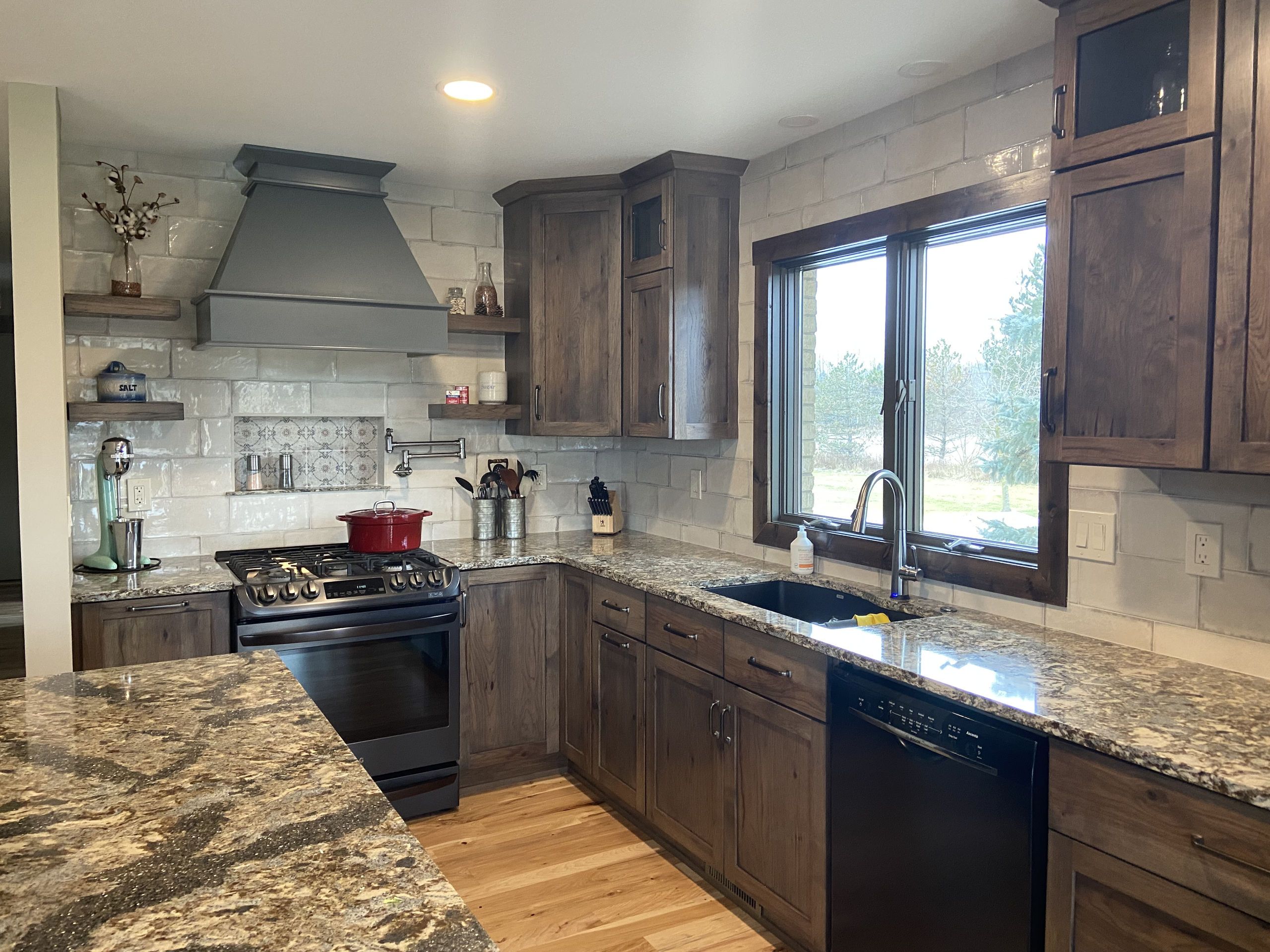 K37 Hickory Kitchen | D.L. Miller Woodworking