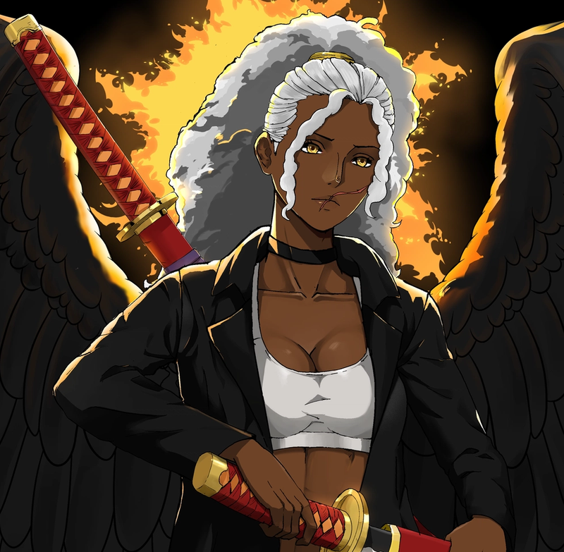 Artwork of Amara – One Piece Original Character — Illustration — by Xyro
