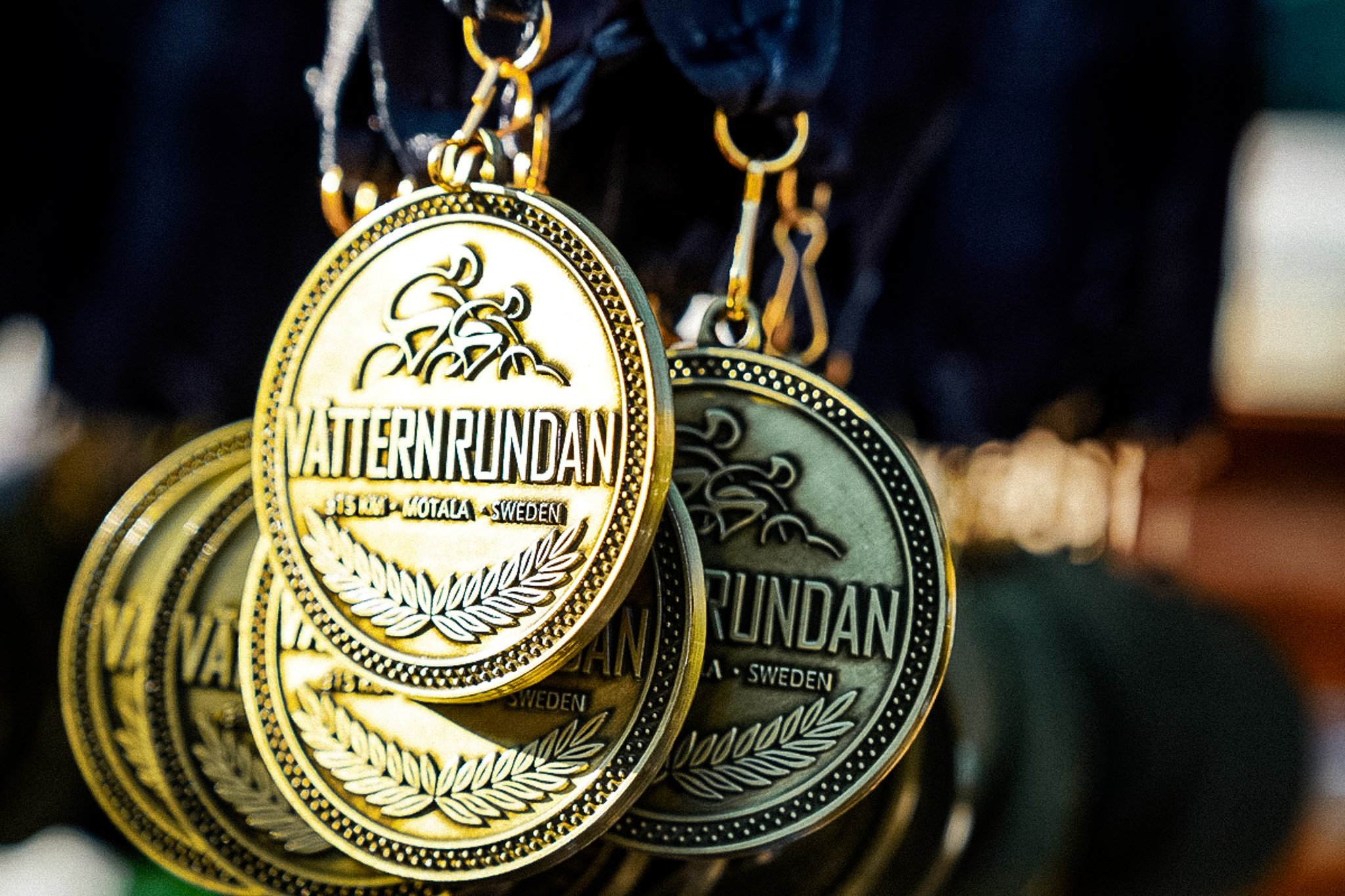 Bronze medals for the Vätternrundan 315 km cycling event in Motala, Sweden.