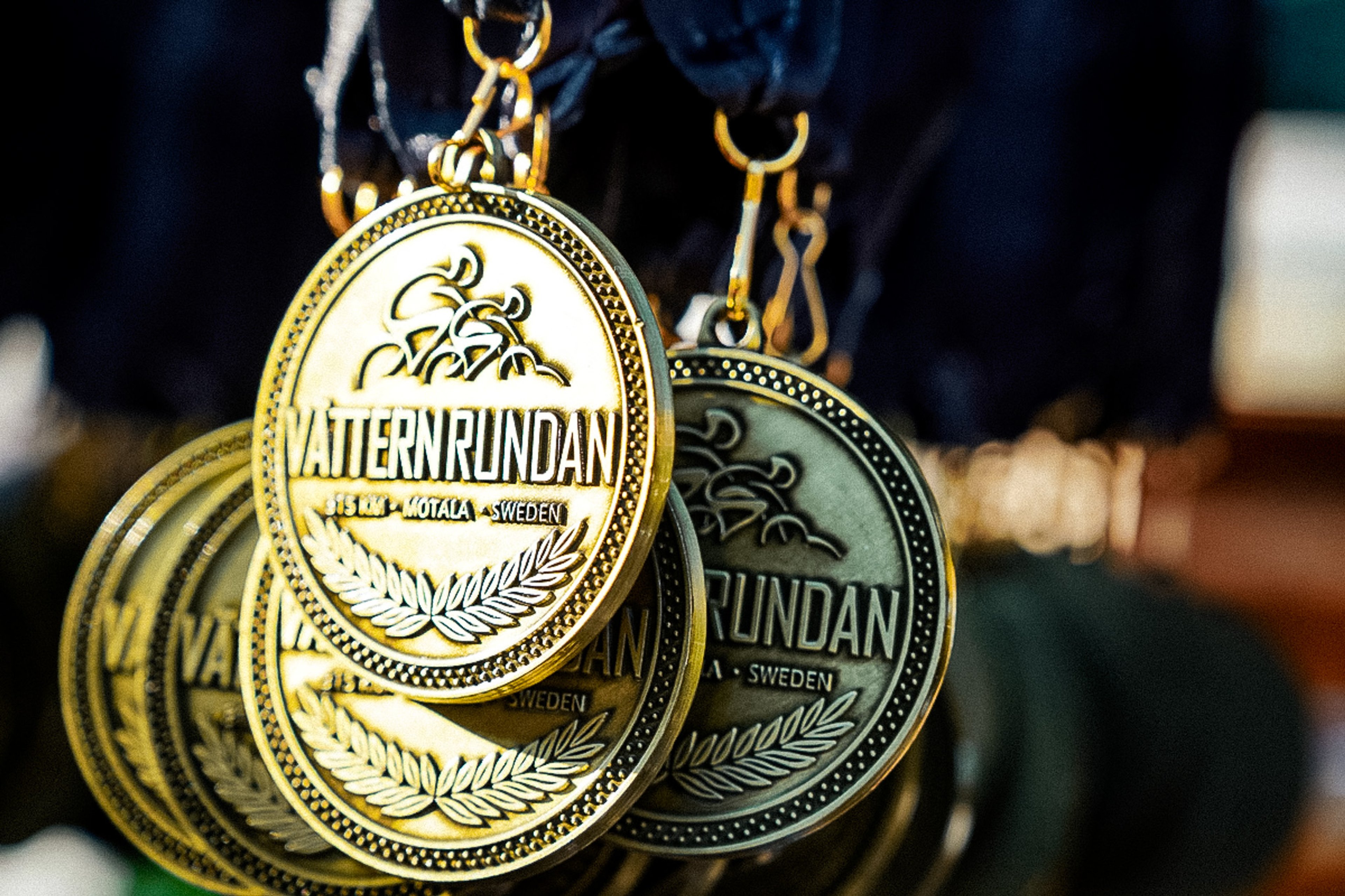 Bronze medals for the Vätternrundan 315 km cycling event in Motala, Sweden.