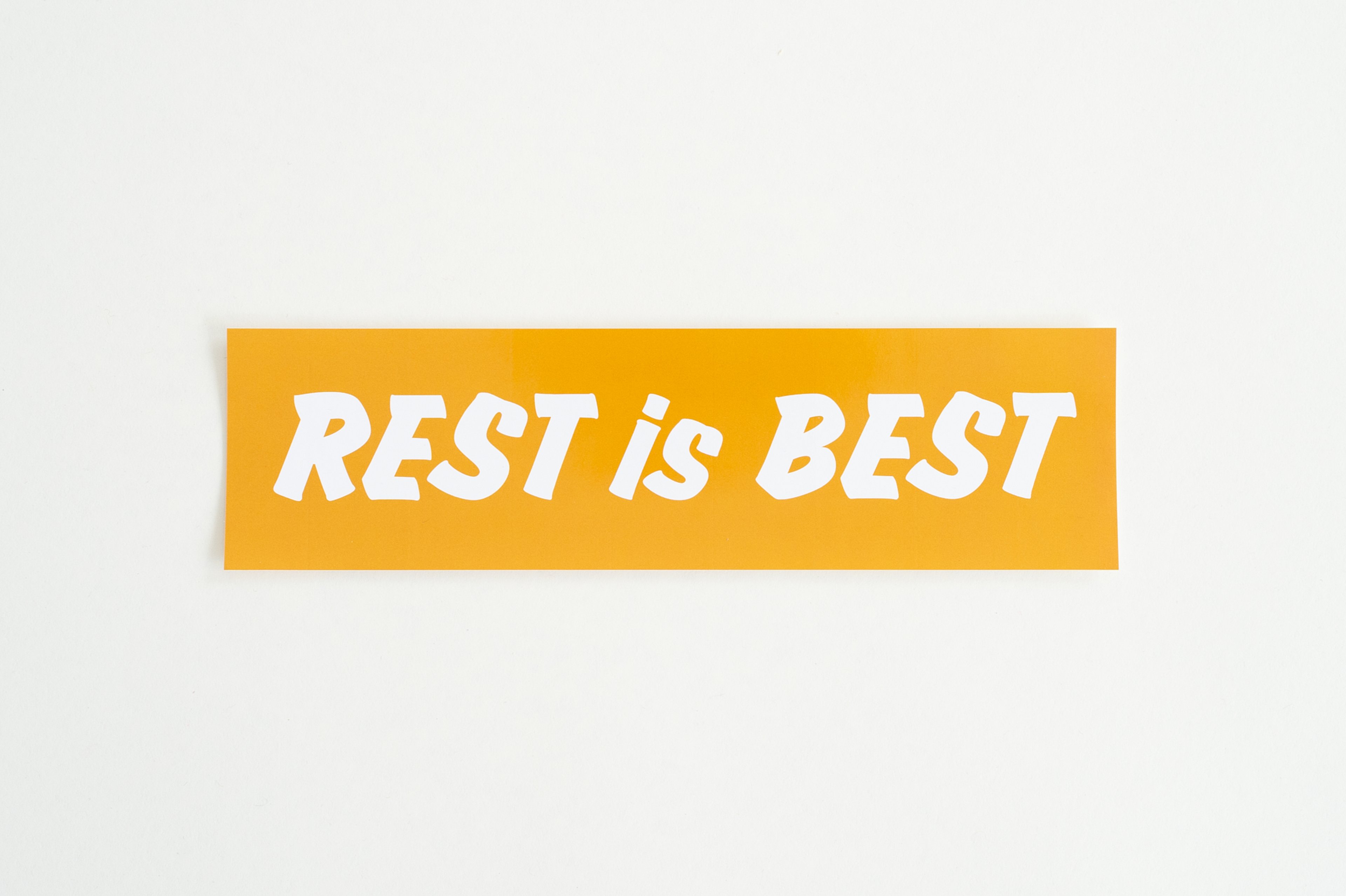 Bumper sticker mantra.