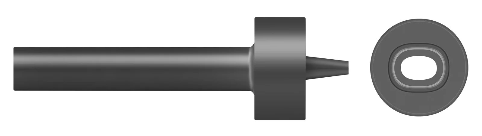 Ösenstanze für Langlochösen Öseninnenmaß 17x11mm