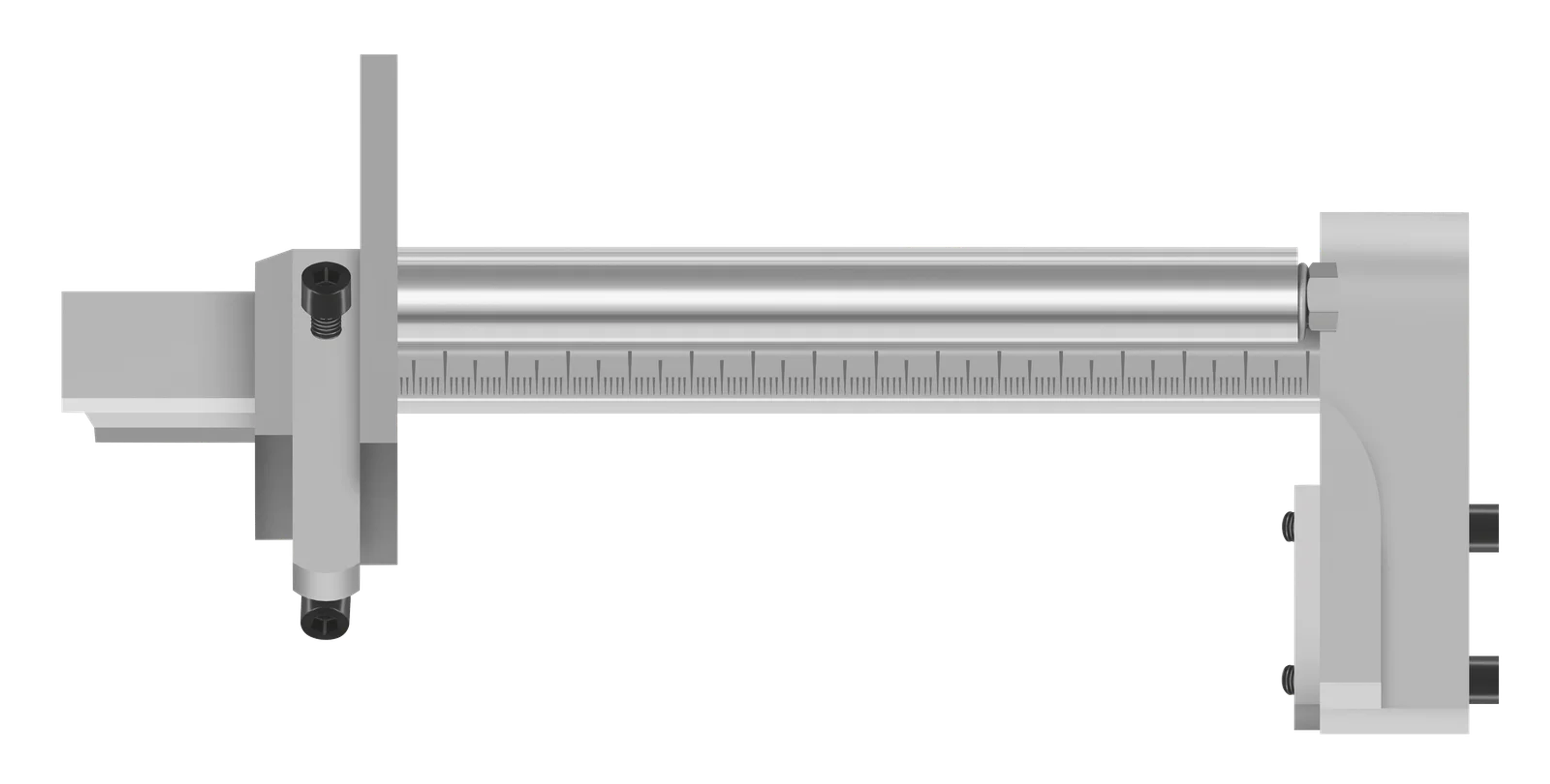 Riemenschneidmaschine mit Messer