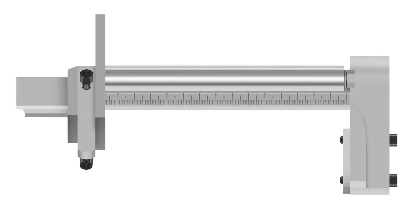 Riemenschneidmaschine mit Messer