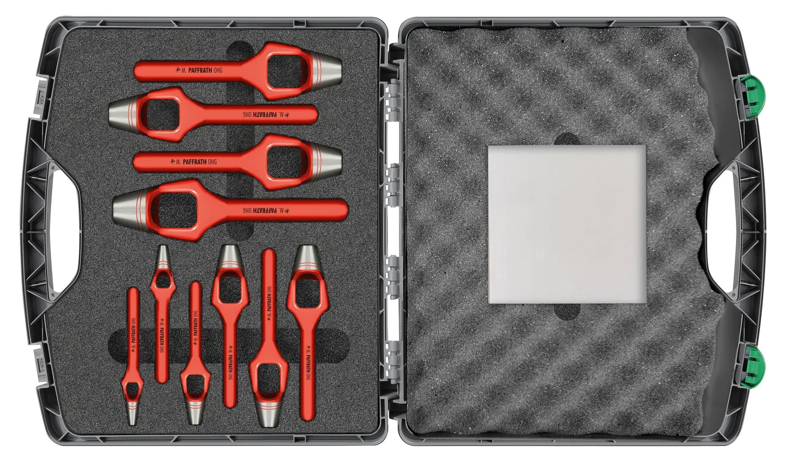 Henkellocheisen-Satz im Kunststoffkoffer 2-30mm (15-tlg.)