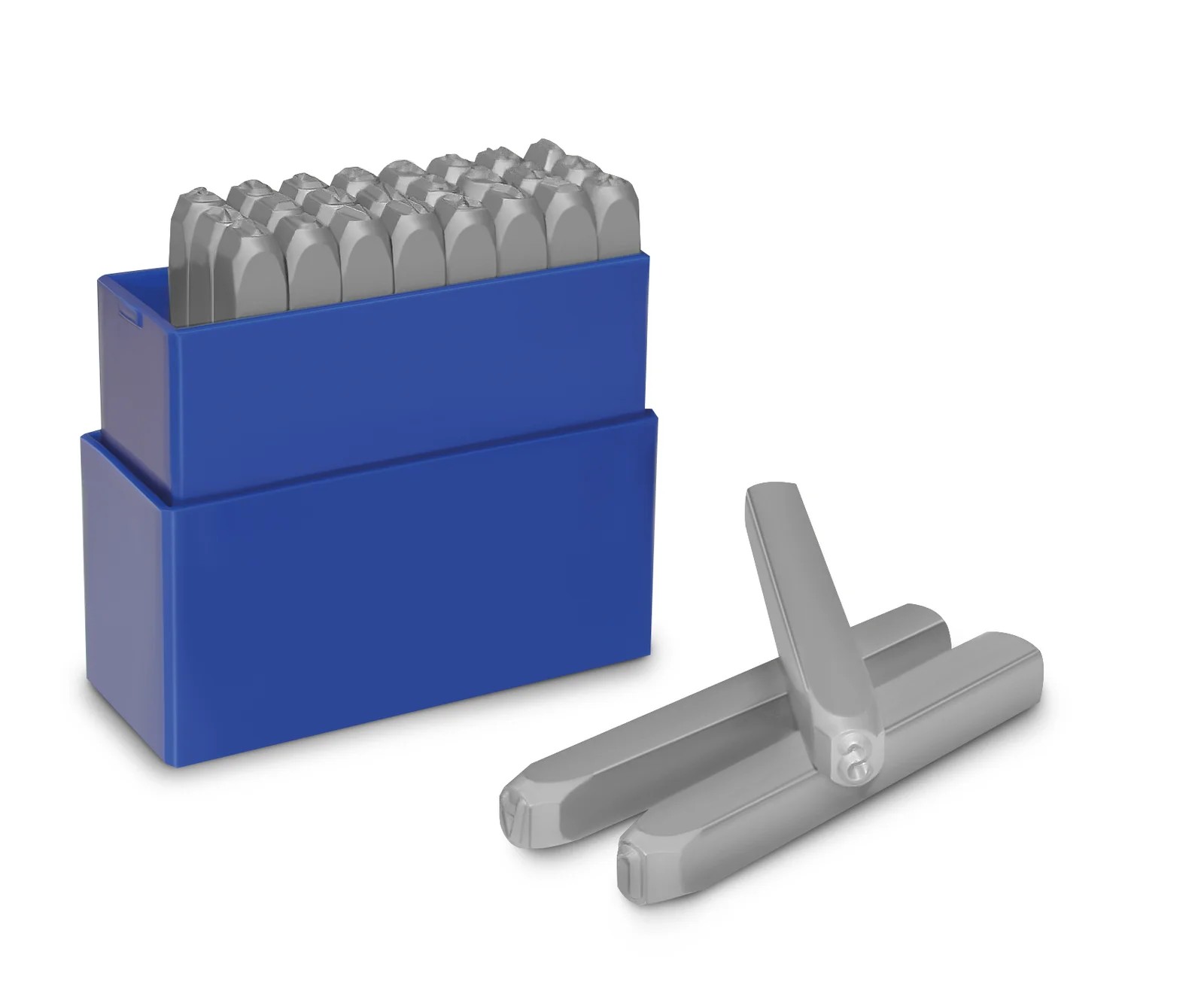 Schlagstempel-Satz Buchstaben A-Z, & (27-tlg.) Schrifthöhe 4mm