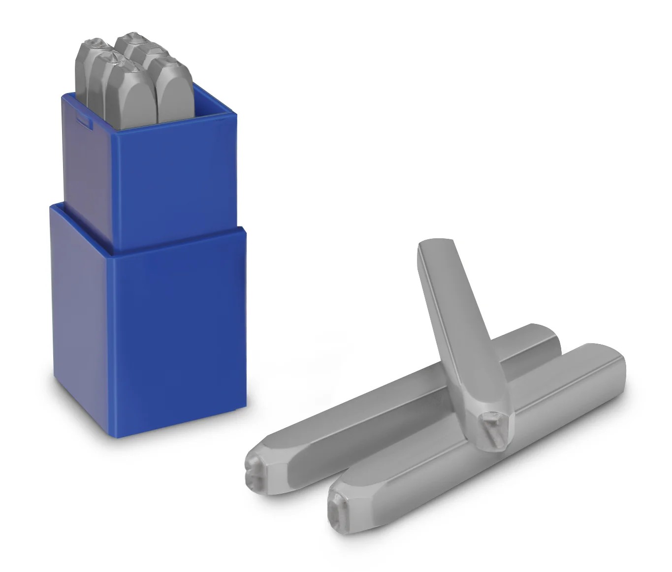 Schlagstempel-Satz Zahlen 0 bis 9 (10-tlg.) Schrifthöhe 2mm