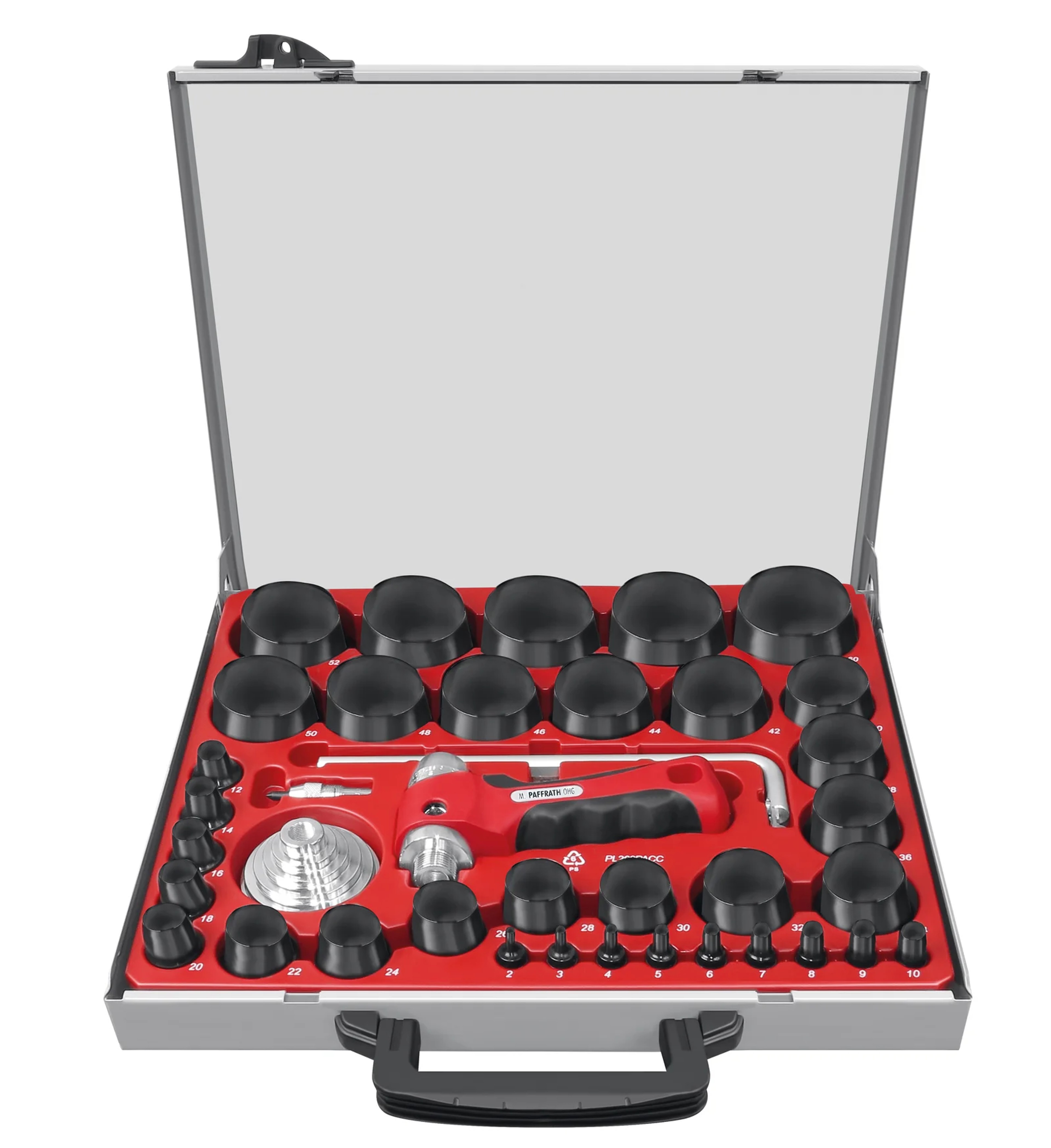 Koppelbare Lochstanzer Satz 2-60mm