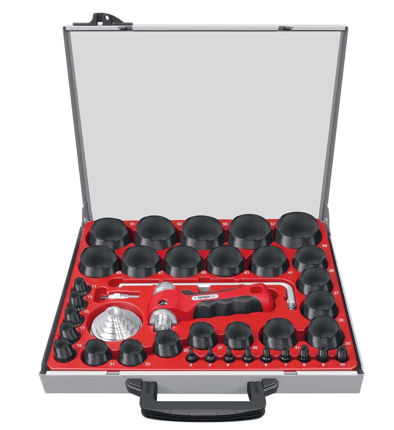 Koppelbare Lochstanzer Satz 2-59mm