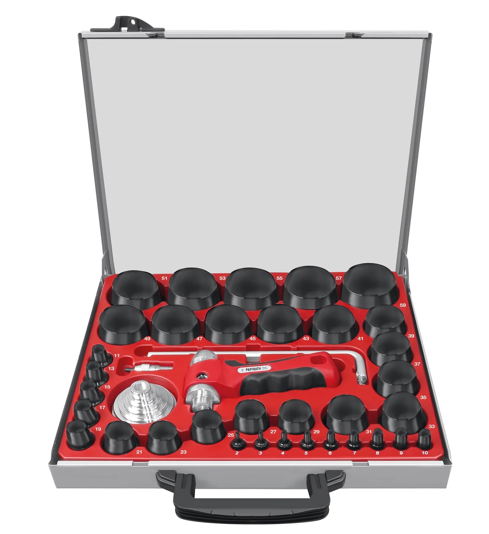 Koppelbare Lochstanzer Satz 2-59mm