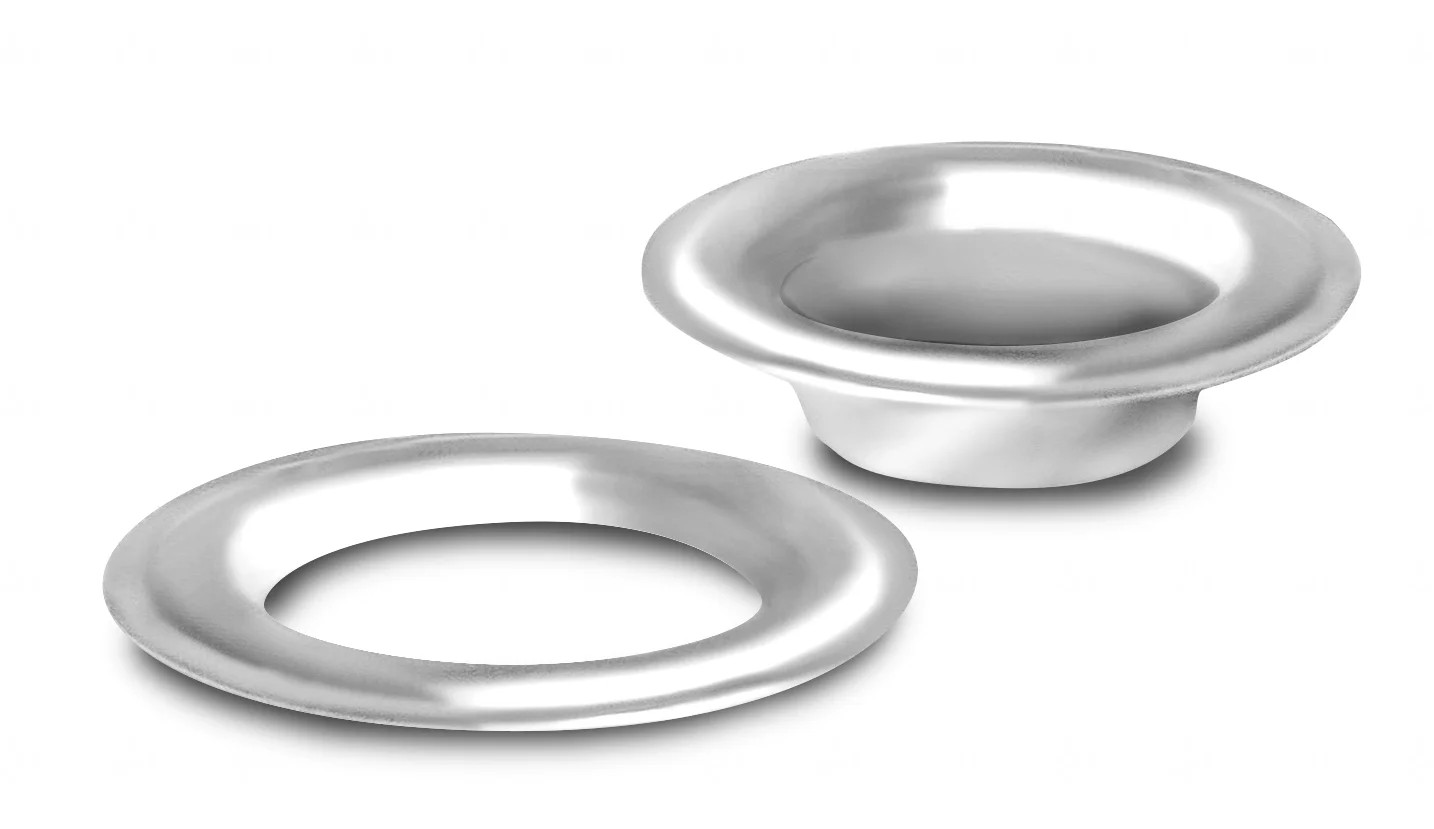 Öse und Scheibe 0 B