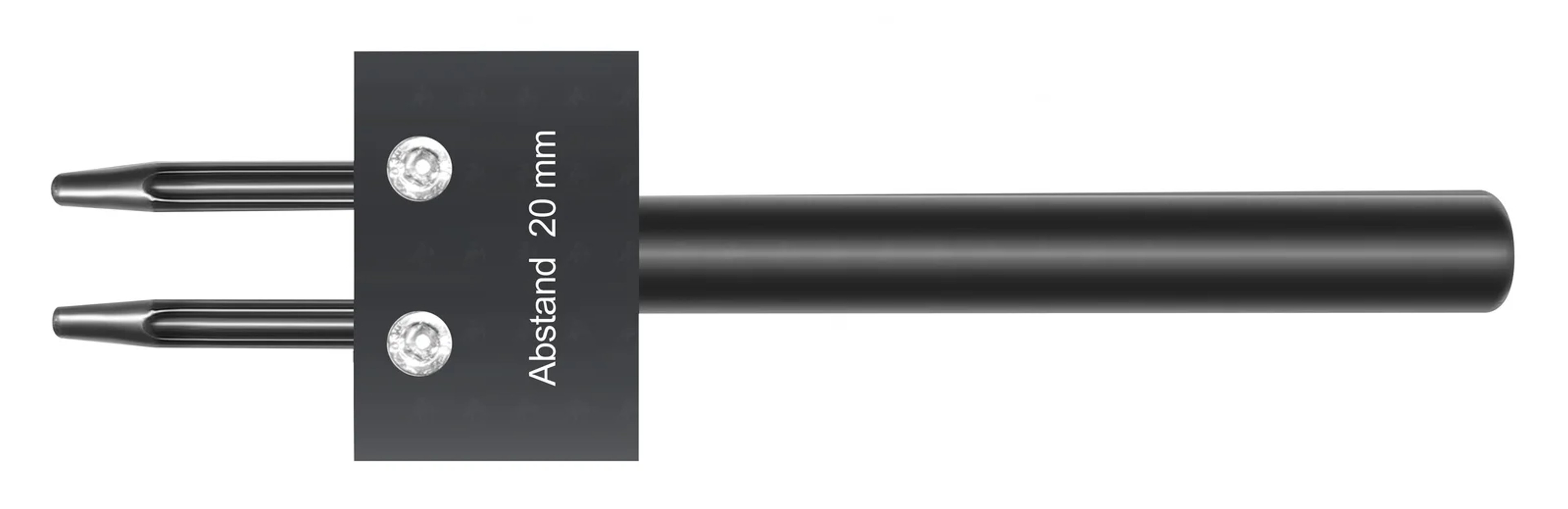 Doppellocheisen mit 25mm Abstand