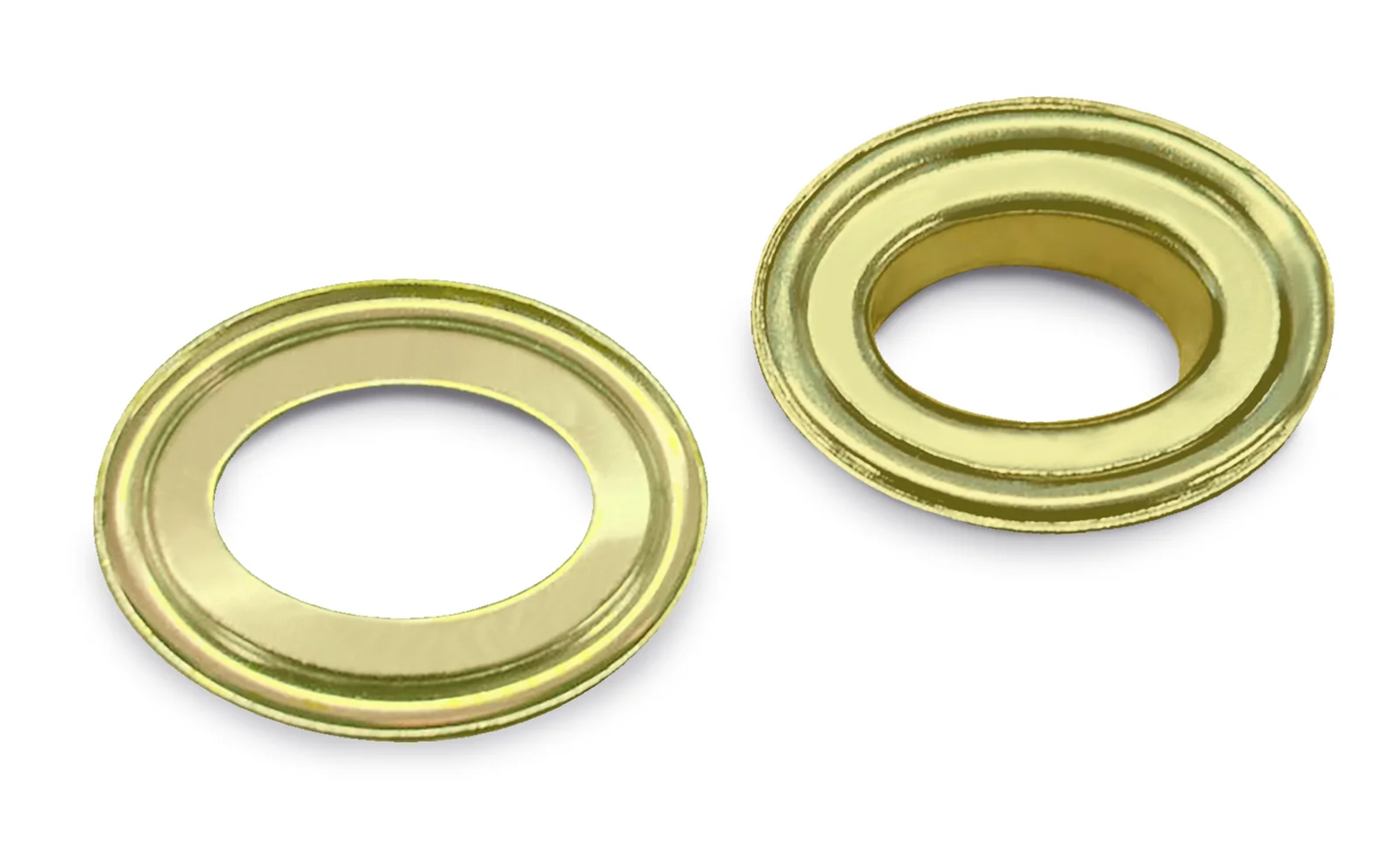 Öse und Scheibe 22 x 13 mm