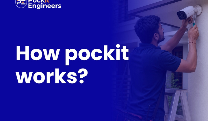How Pockit Works: From Booking to Fix in Hours | Pockit Engineers Mumbai