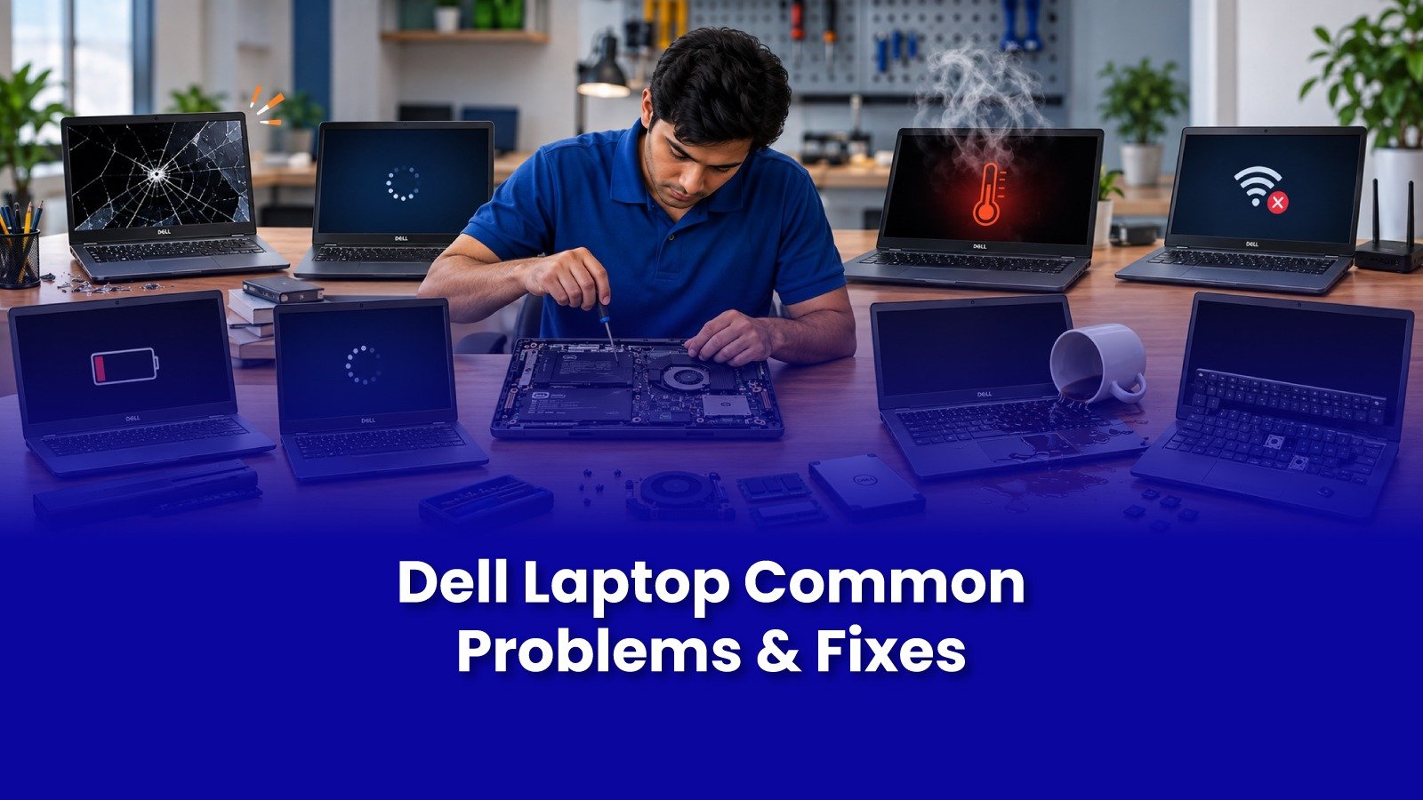 Dell Laptop Common Problems and Repair Guide | Pockit Engineers Mumbai