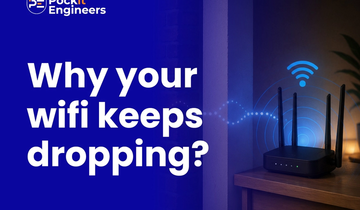 Why Your WiFi Keeps Dropping in Mumbai Apartments | Pockit Engineers