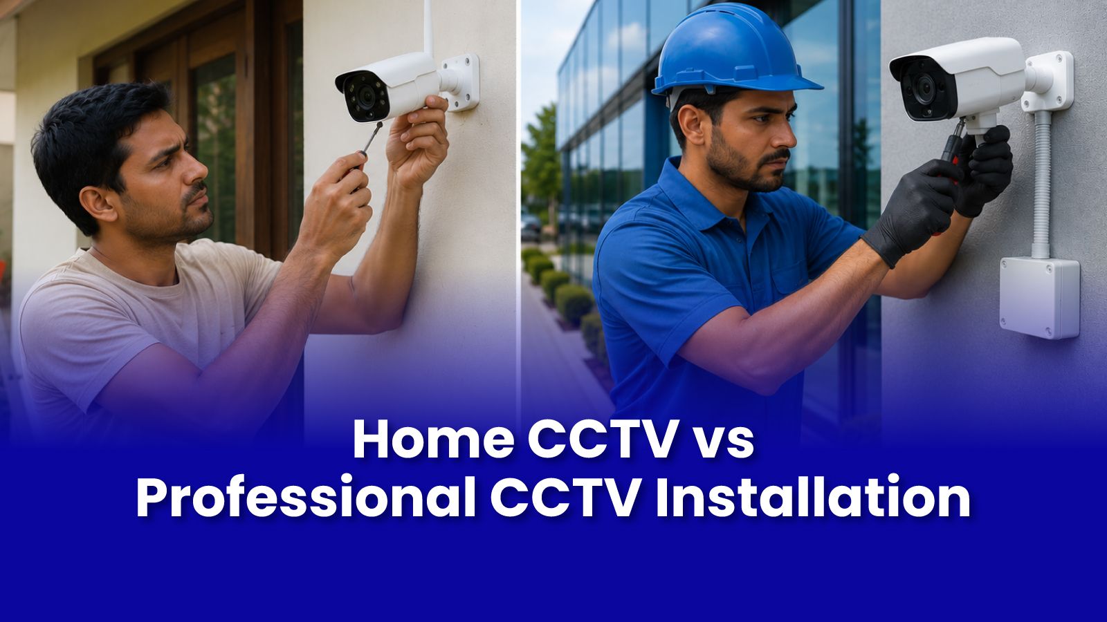 Home CCTV vs Professional Installation: What Is the Real Difference? | Pockit Engineers