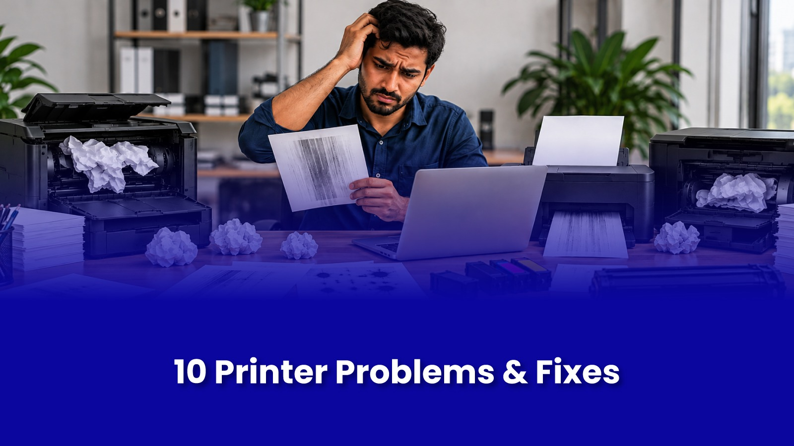 10 Common Printer Problems and Fixes | Pockit Engineers Mumbai