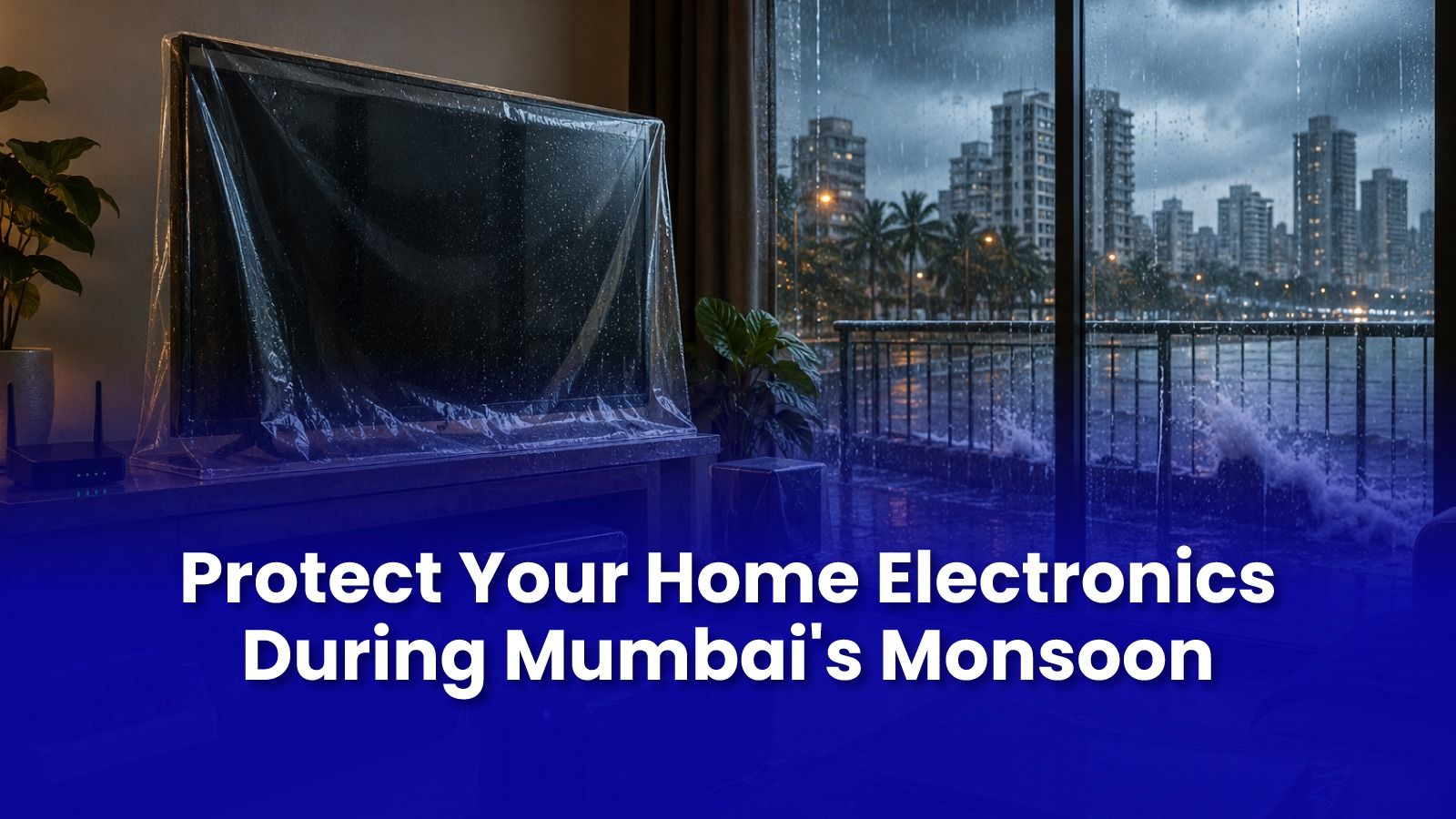 How to Protect Your Home Electronics During Mumbai's Monsoon | Pockit Engineers