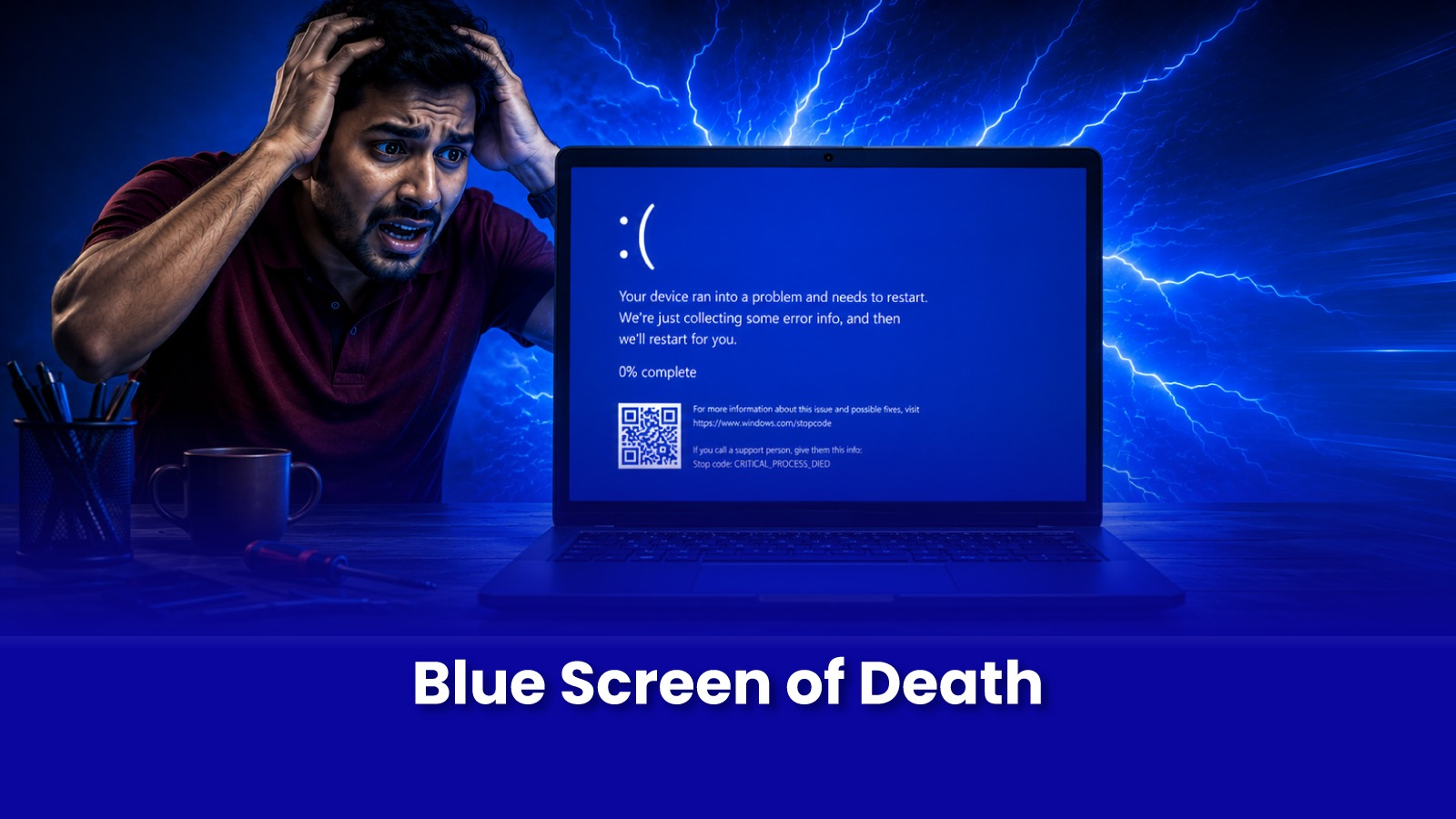 Blue Screen of Death: Why It Happens and When You Actually Need a Fresh OS Install | Pockit Engineers