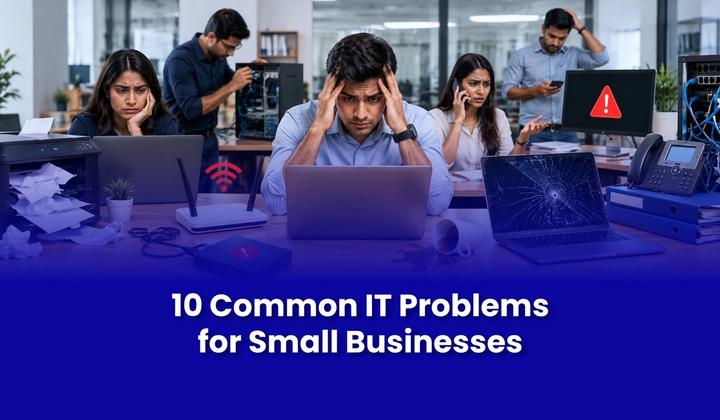 10 Common IT Problems Small Businesses Face (and Fixes) | Pockit Engineers Mumbai