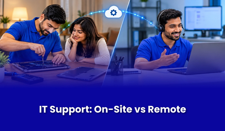 On-Site vs Remote IT Support: Key Differences | IT Support in Mumbai