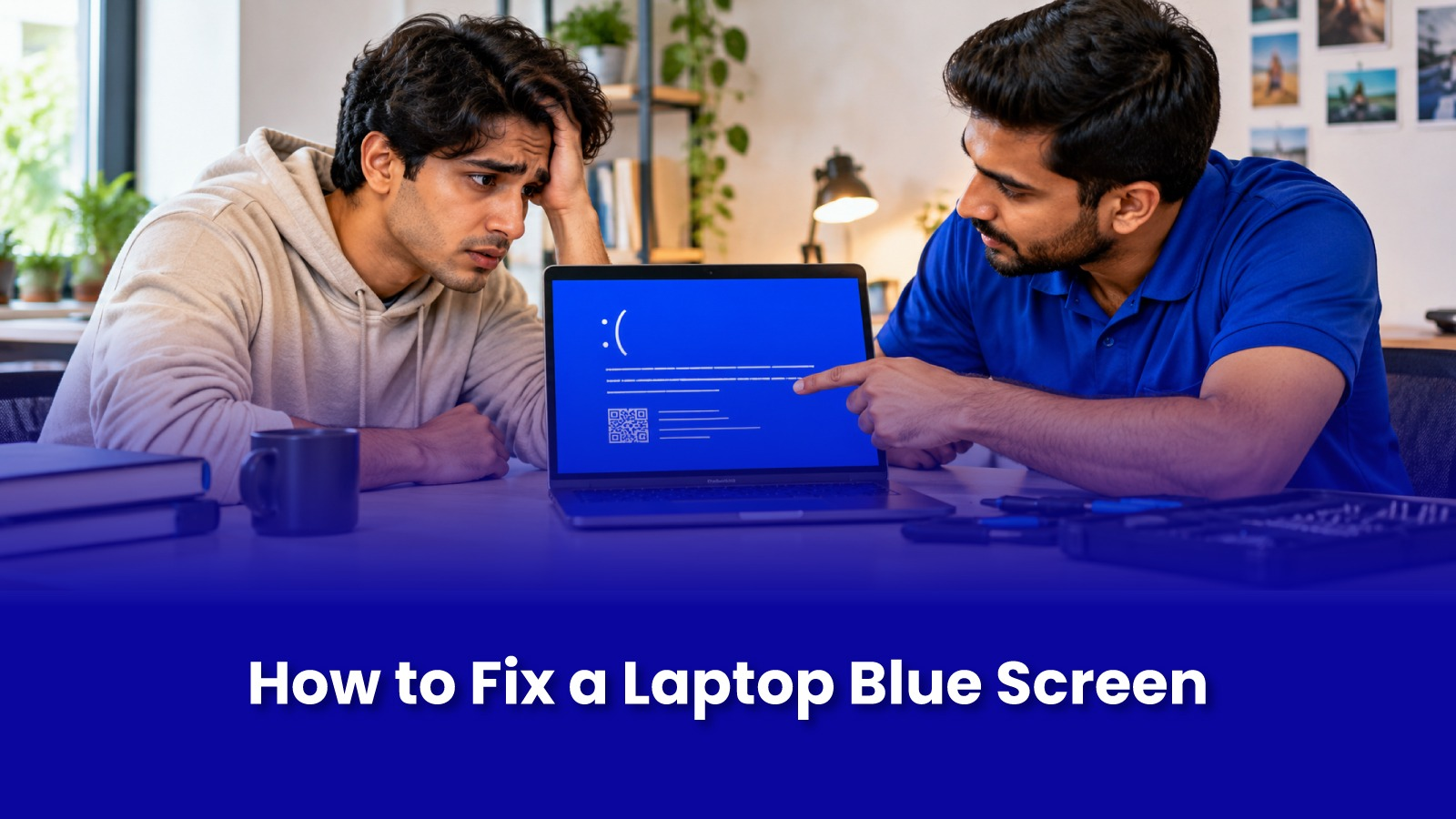 Laptop Blue Screen Error? Causes and Fixes | Laptop Repair in Mumbai