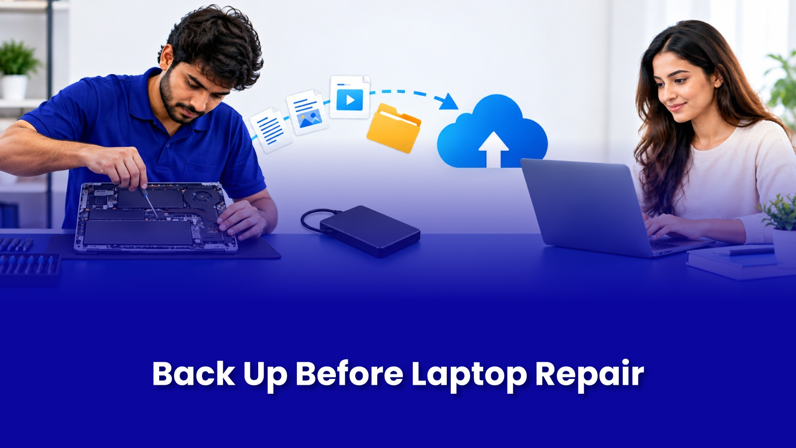 How to Back Up Files Before Laptop Repair | Laptop Service in Mumbai