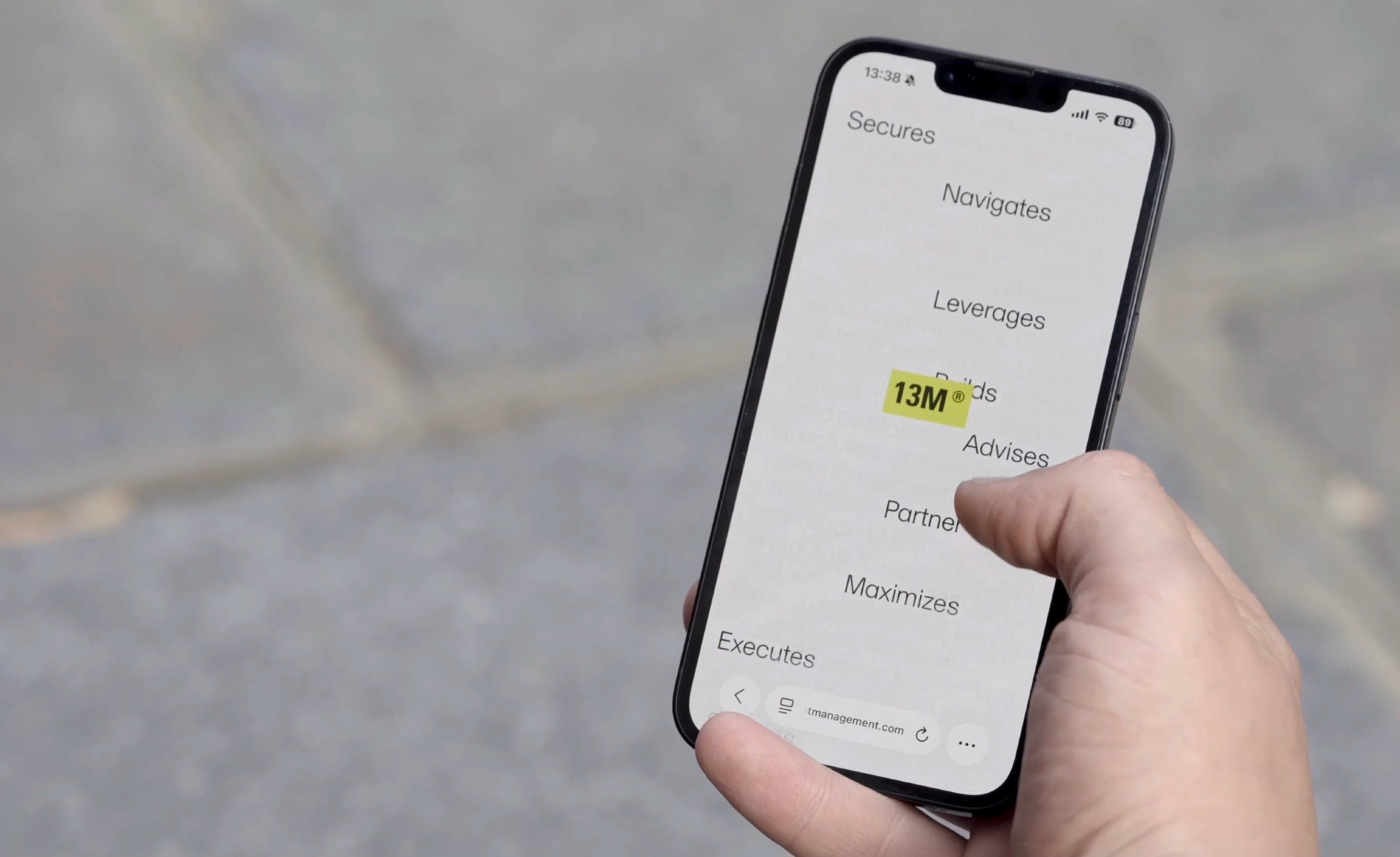 13 Market Management Mobile Website