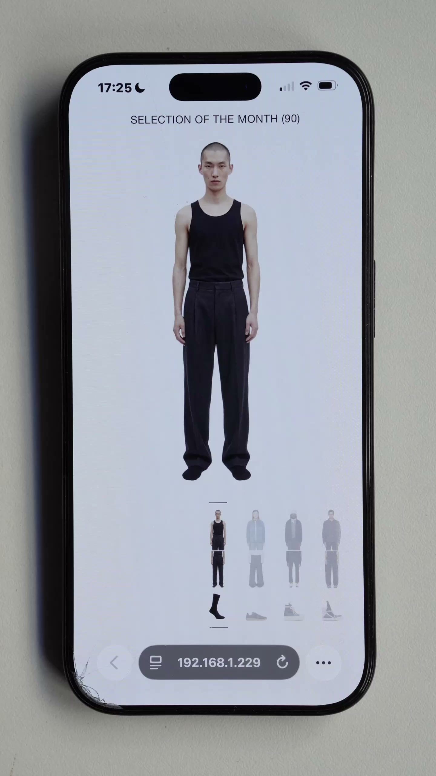 Still from the Research video: What if you got monthly outfit recommendations?