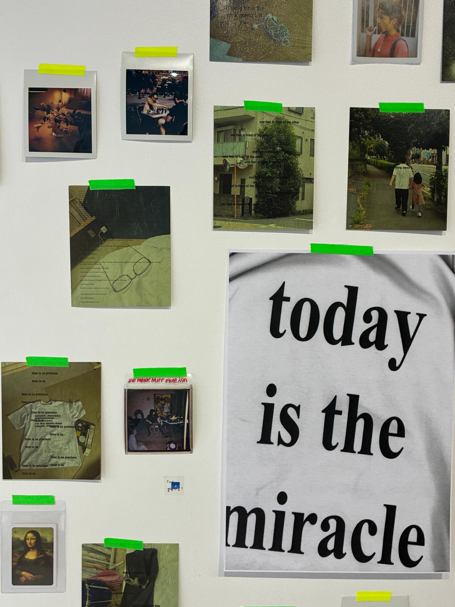 Justin Mariano's exhibition