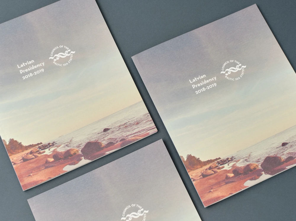 Covers of the Latvian presidency annual report