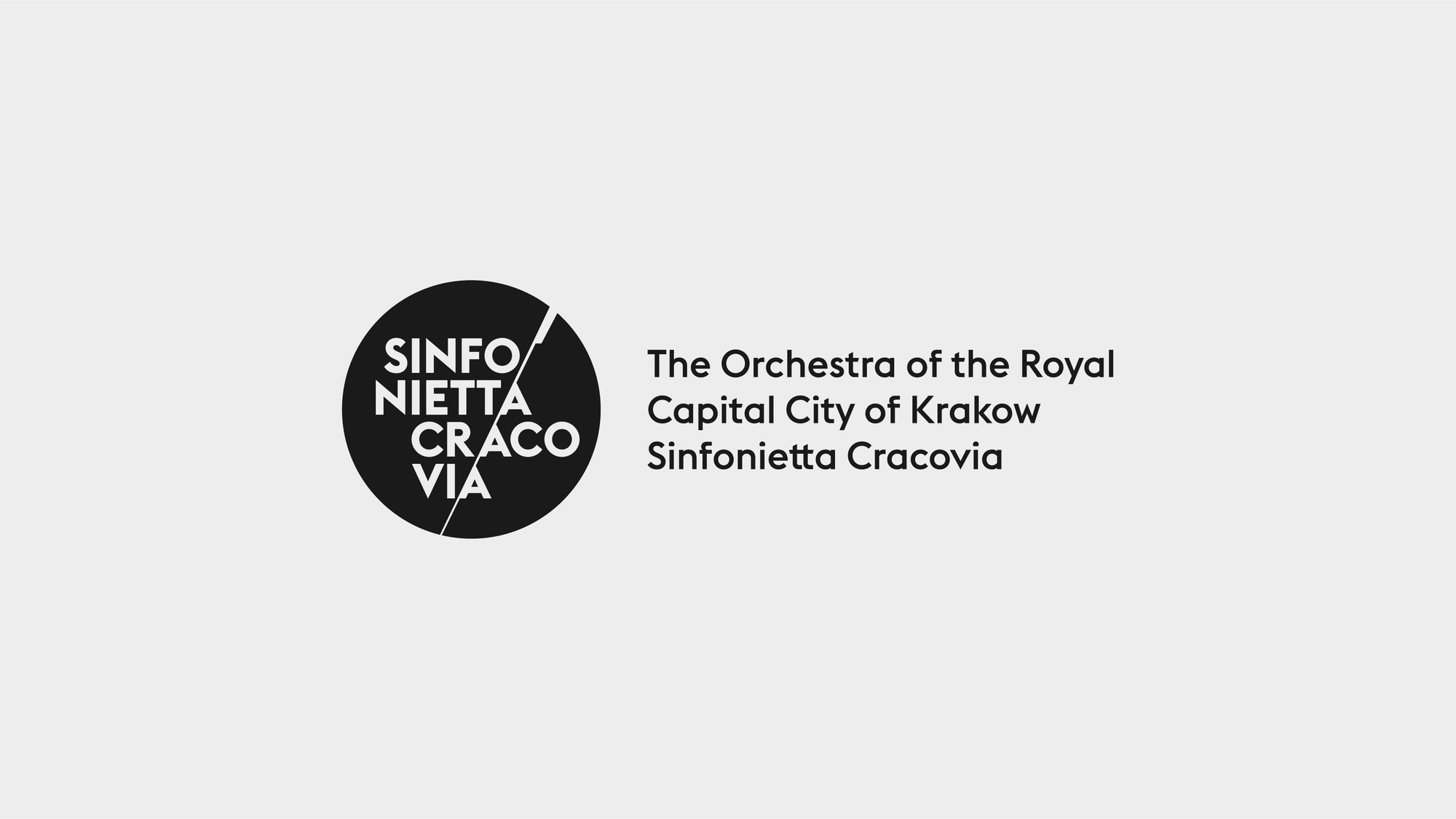 The Sinfonietta Cracovia logo with the orchestra's full name