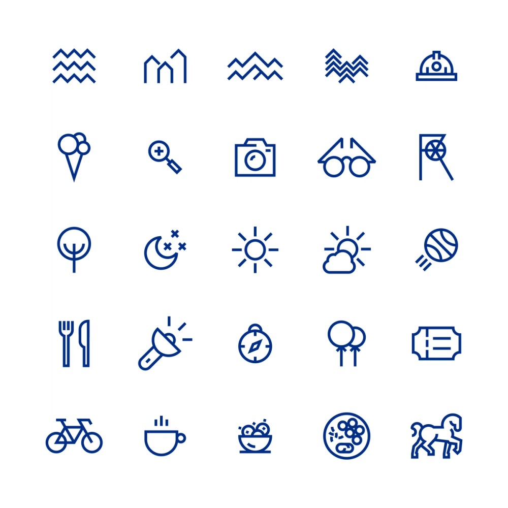 Miasta Gwarków icon set