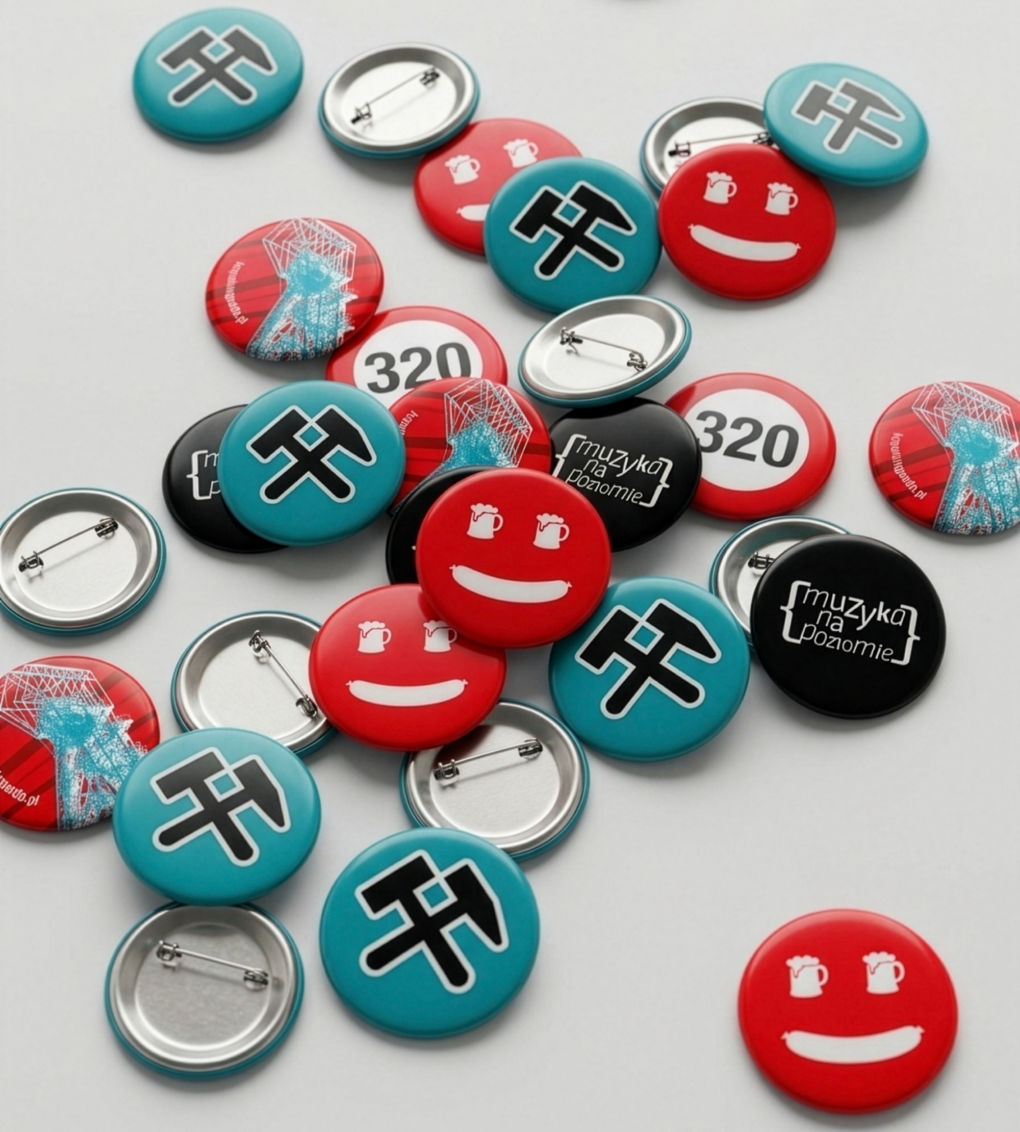 The Guido Mine pin badges