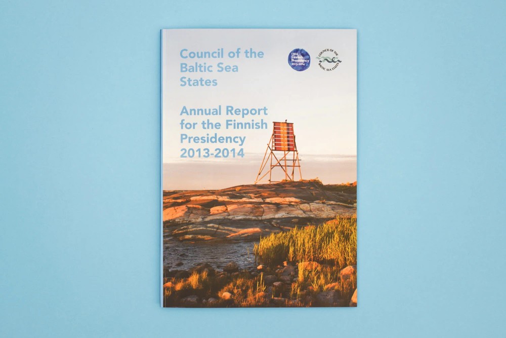 Cover of the Finnish presidency annual report