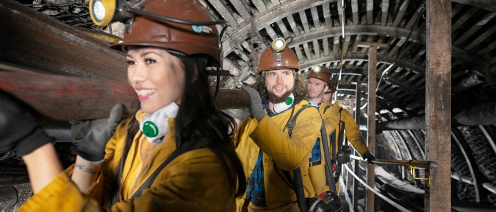 Guido Mine – the tourist route 320 metres underground