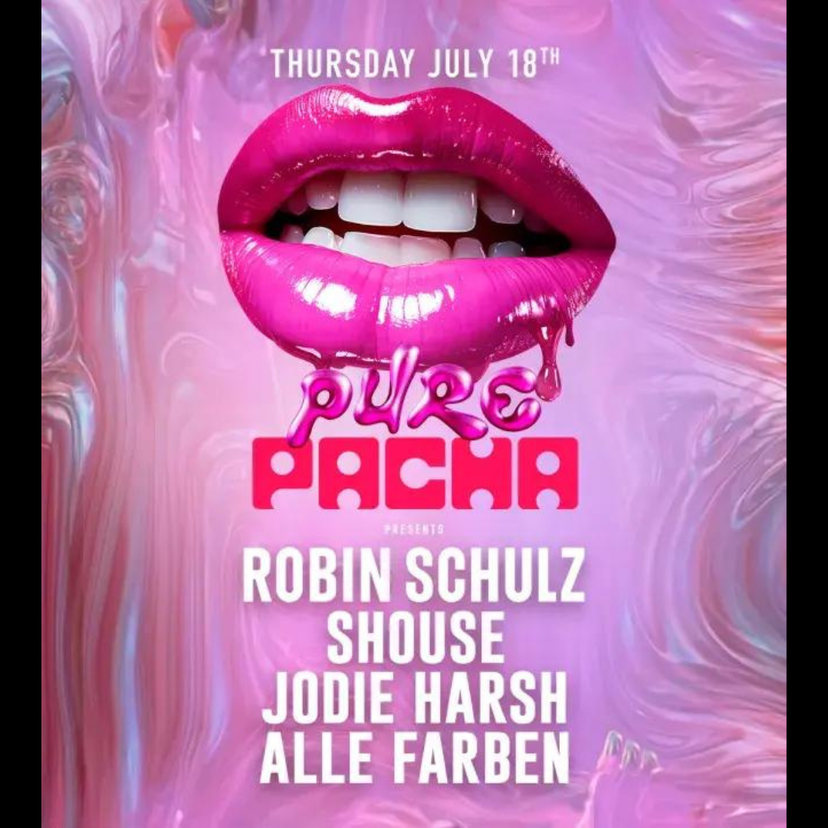 Pure Pacha Week 11 event artwork