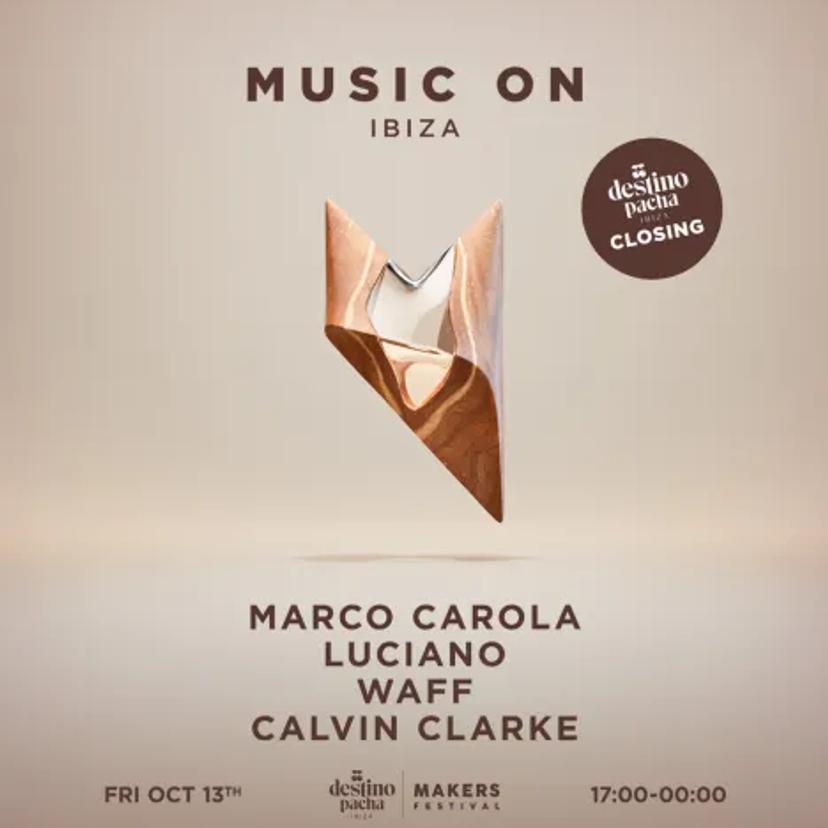 Destino Closing Party 2023 | Music On event artwork