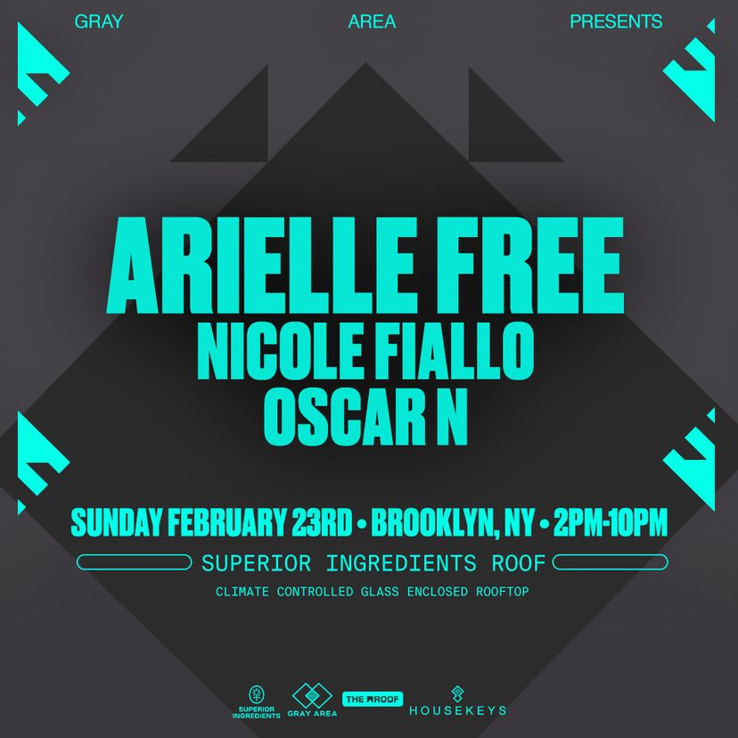 Arielle Free & Guests event artwork