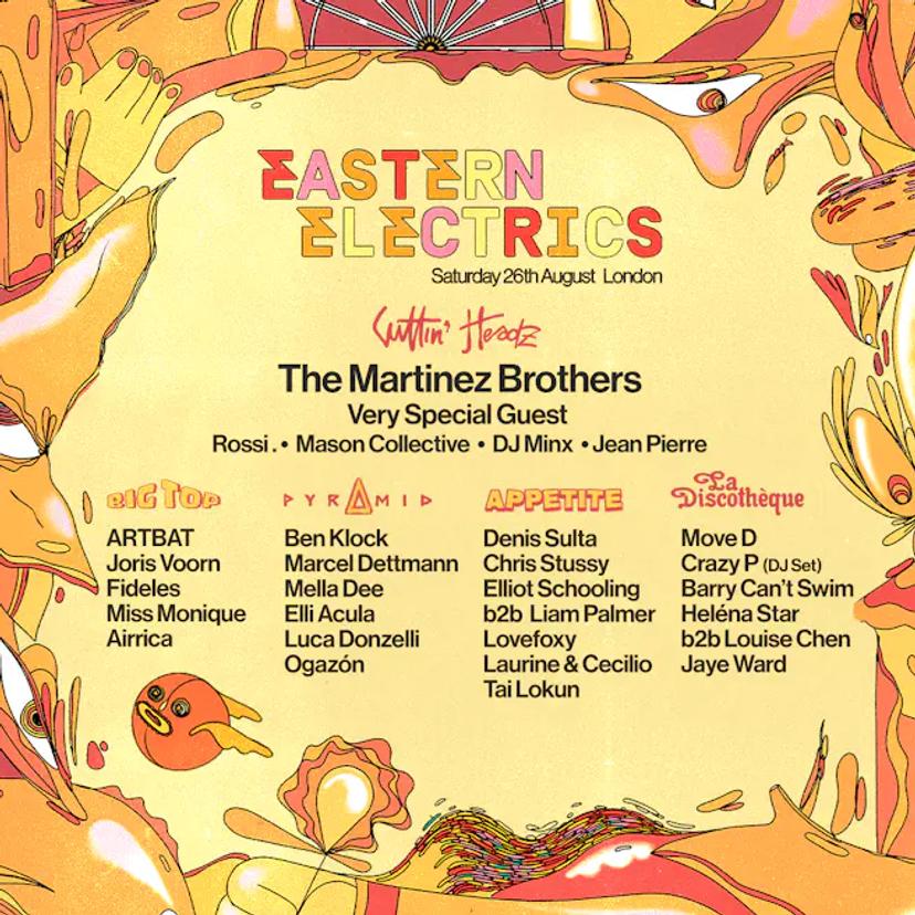 Eastern Electrics 2023 event artwork