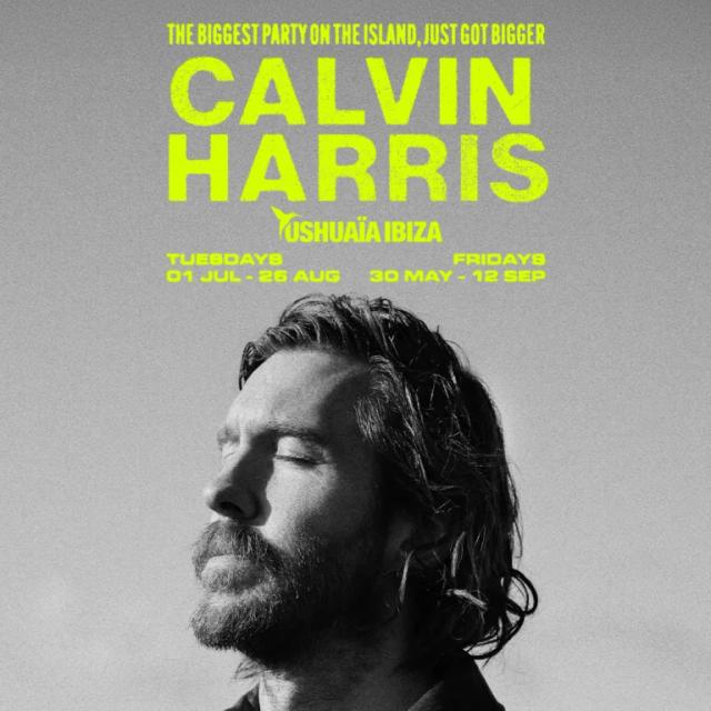 Calvin Harris event artwork