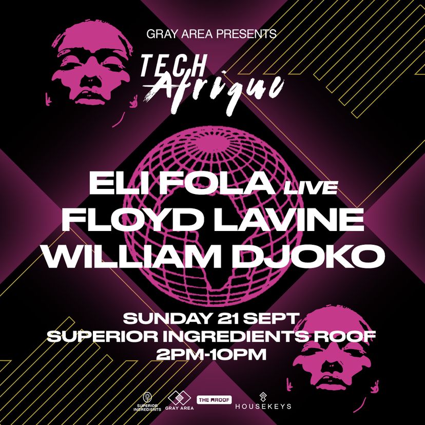 Tech Afrique w. Eli Fola, Floyd Lavine & William Djoko event artwork