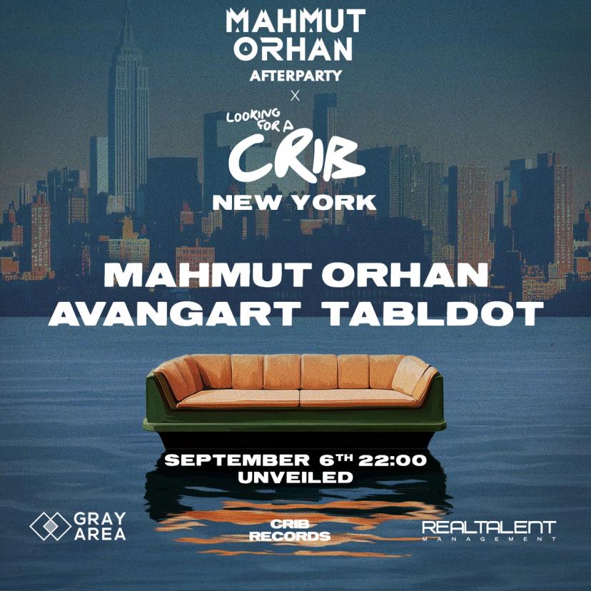 Mahmut Orhan Afterparty x Looking For a Crib event artwork
