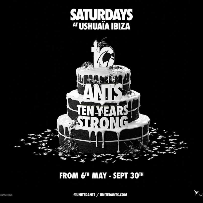 ANTS with Hot Since 82 and Wade event artwork