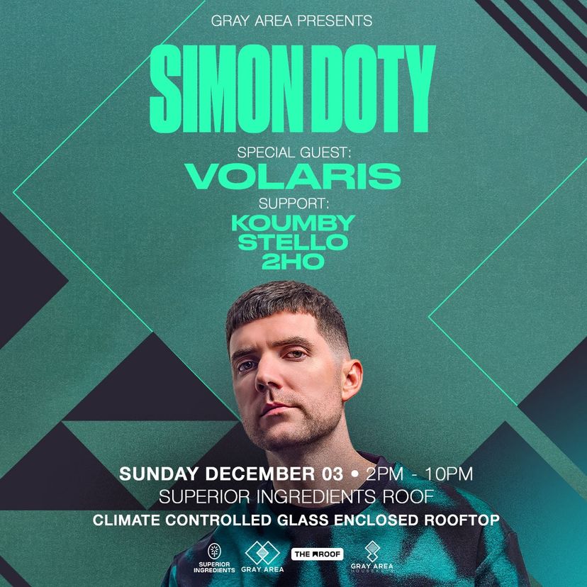 Simon Doty w. Volaris & Guests event artwork